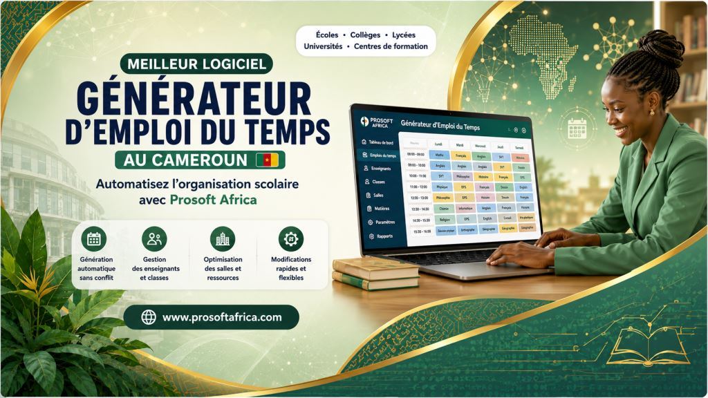 Meilleur logiciel générateur d'emploi du temps au Cameroun