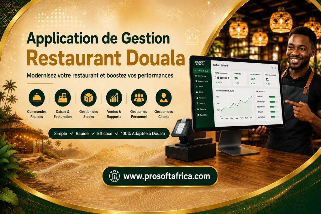 Application de Gestion Restaurant Douala