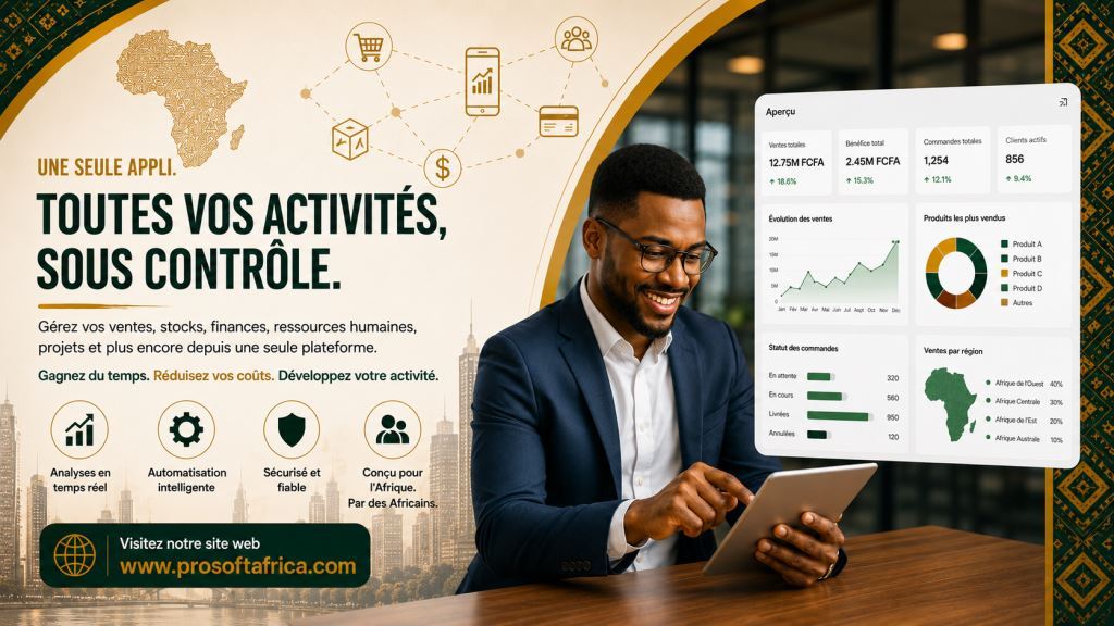 Application de gestion pour entreprise – Cameroun & Afrique