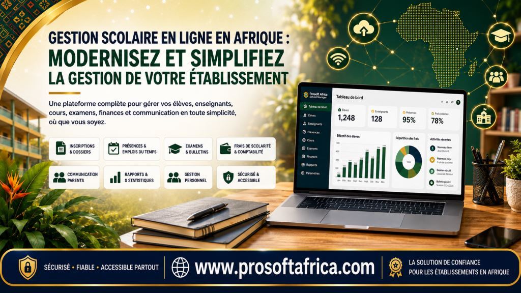 Gestion scolaire en ligne en Afrique