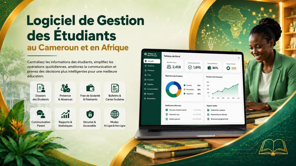 Logiciel De Gestion Des Élèves Au Cameroun Et En Afrique