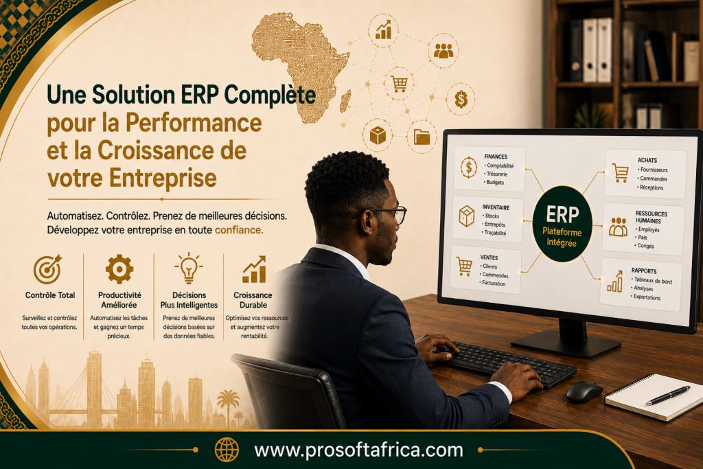 Logiciel ERP pour entreprise – Cameroun & Afrique