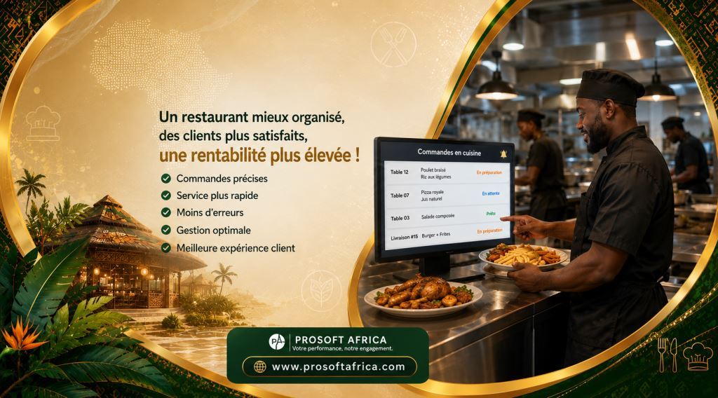 Logiciel de Commande Restaurant Yaoundé 2