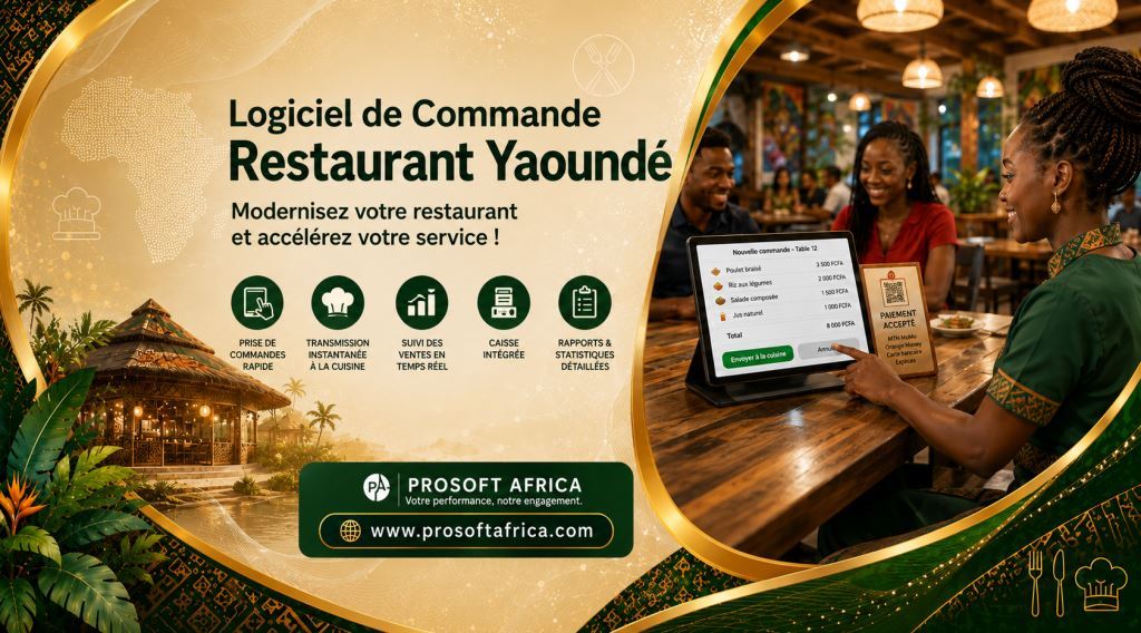 Logiciel de Commande Restaurant Yaoundé
