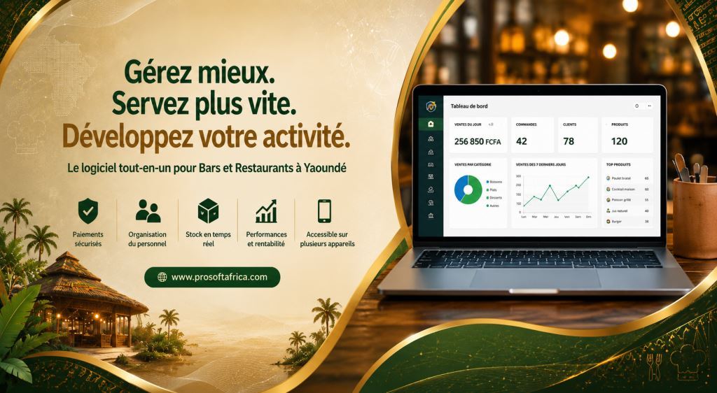 Logiciel de Gestion Bar et Restaurant Yaoundé 2