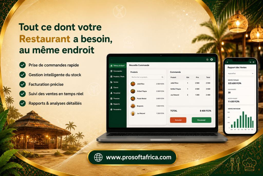 Logiciel de Gestion Restaurant Gratuit en Afrique 2