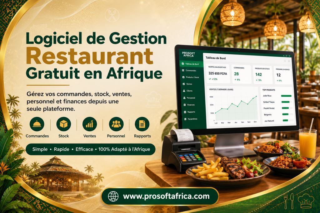 Logiciel de Gestion Restaurant Gratuit en Afrique