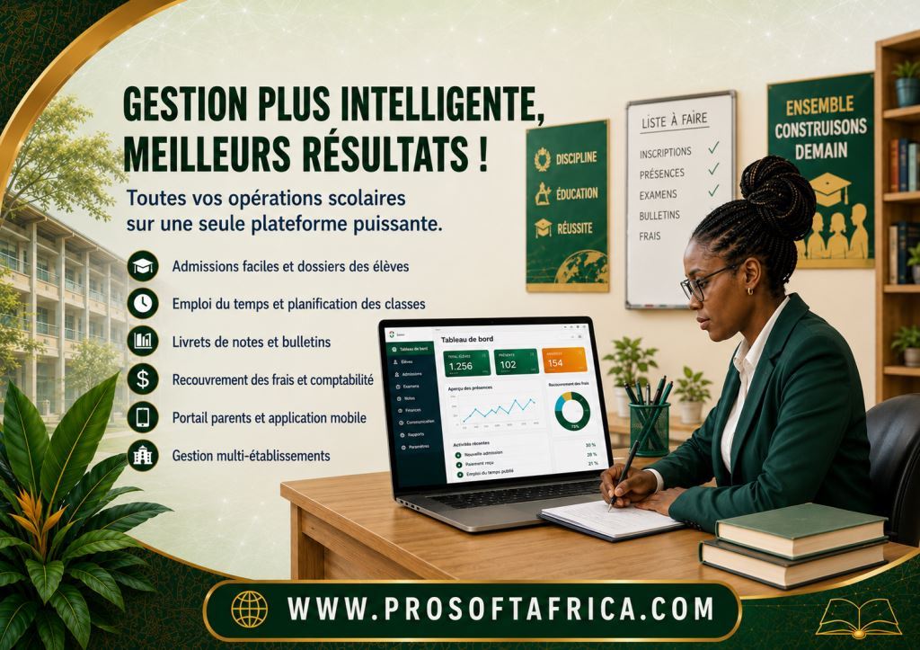 Logiciel de Gestion Scolaire pour Collèges et Lycées à Yaoundé 2
