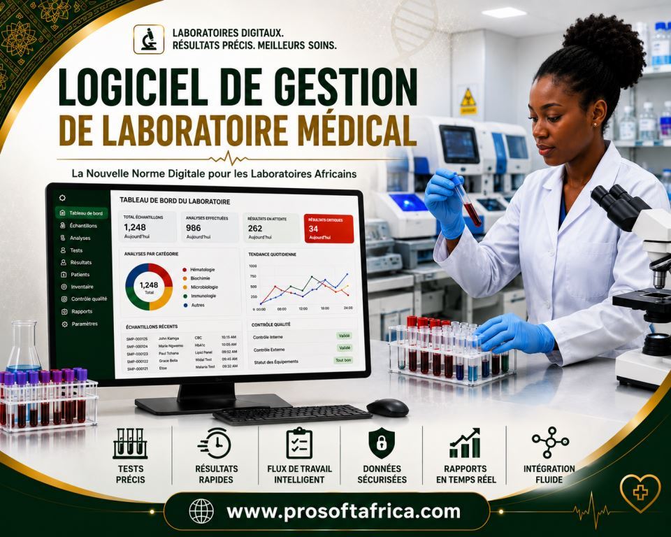 Logiciel de Gestion de Laboratoire Médical au Cameroun