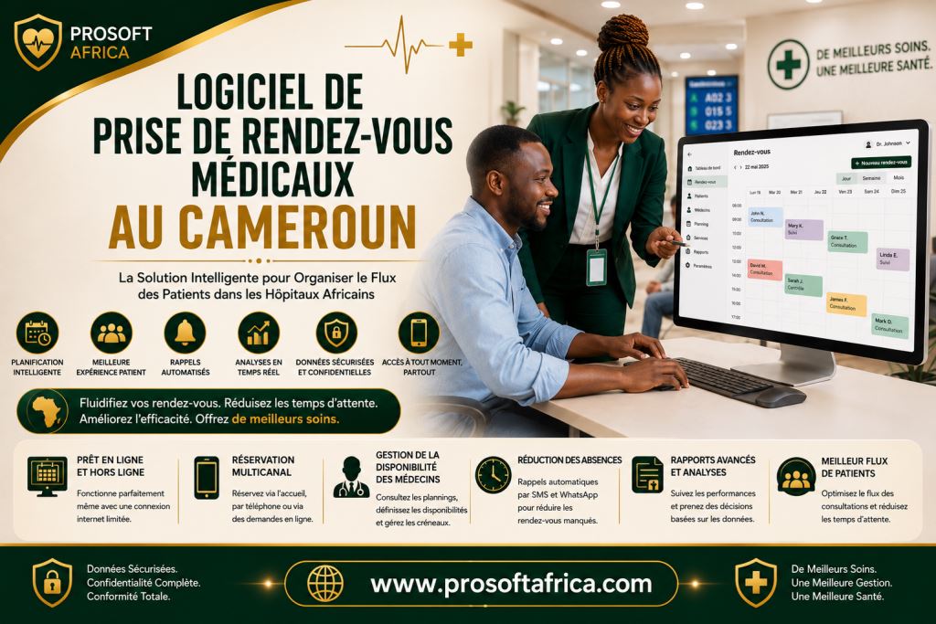 Logiciel de Gestion des Rendez-Vous Médicaux au Cameroun