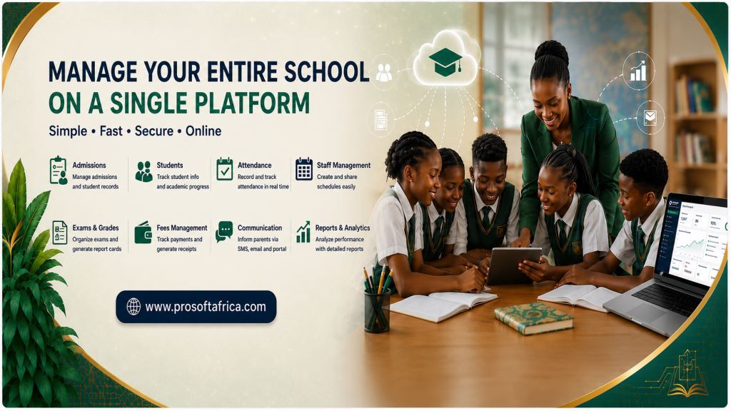 Online School Management System in Cameroon 2
