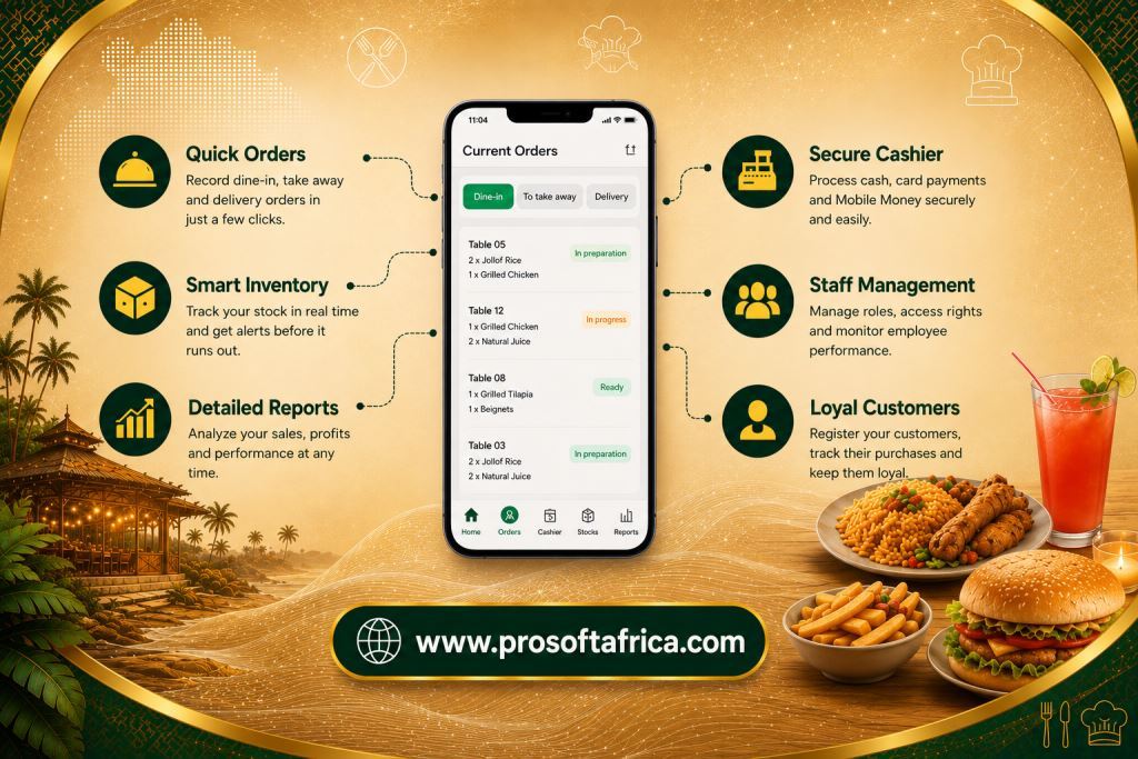 Restaurant Management App Douala 2