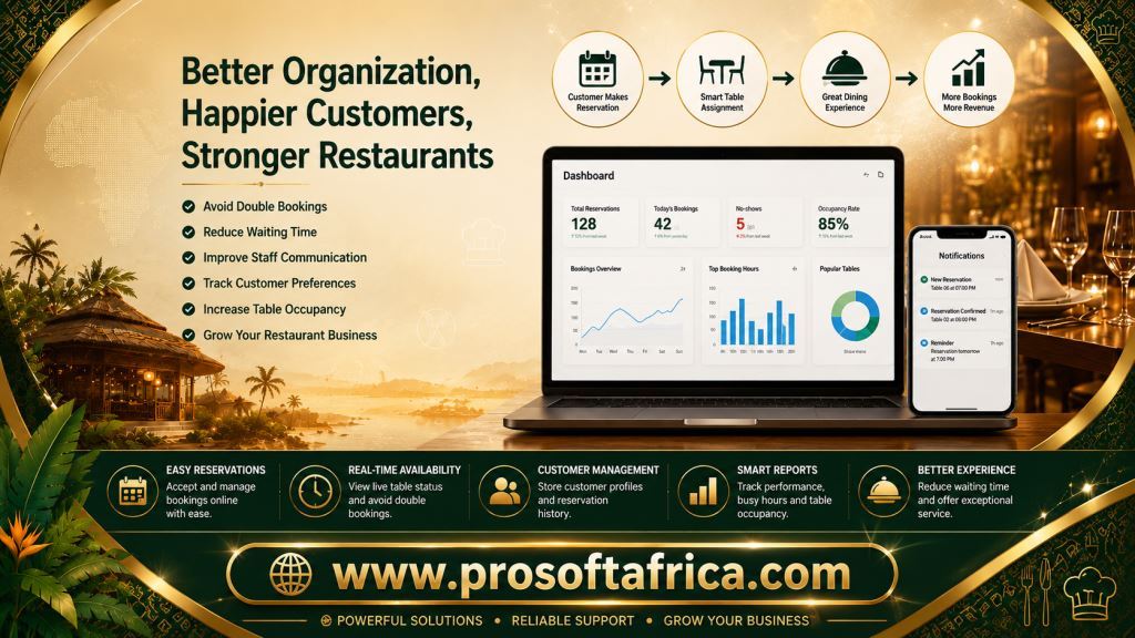Restaurant Reservation Software Africa 2