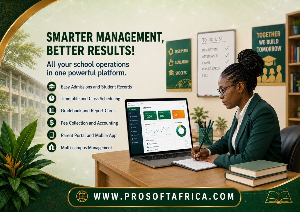 School Management Software for Colleges and High Schools in Yaoundé 2