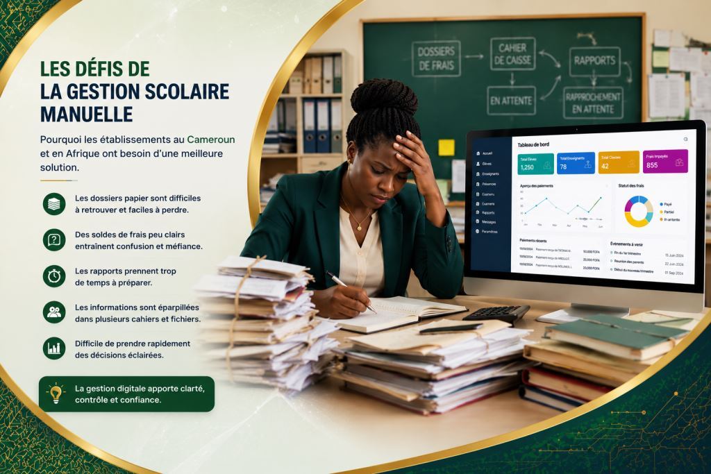 Personnel-scolaire-africain-utilisant-un-logiciel-de-gestion-scolaire-au-Cameroun-avec-laccompagnement-de-Prosoft-Africa.
