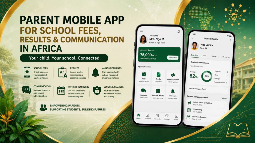 school parent application Africa with Prosoft Africa software in Cameroon and Africa2