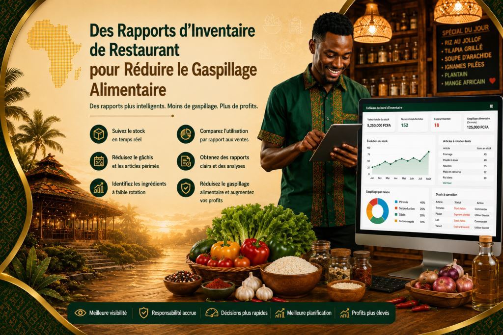 Comment les rapports de stock restaurant aident à réduire le gaspillage alimentaire
