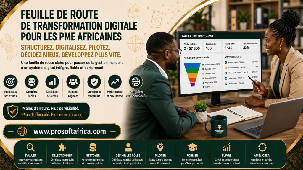 Feuille de route de transformation numerique pour PME africaines