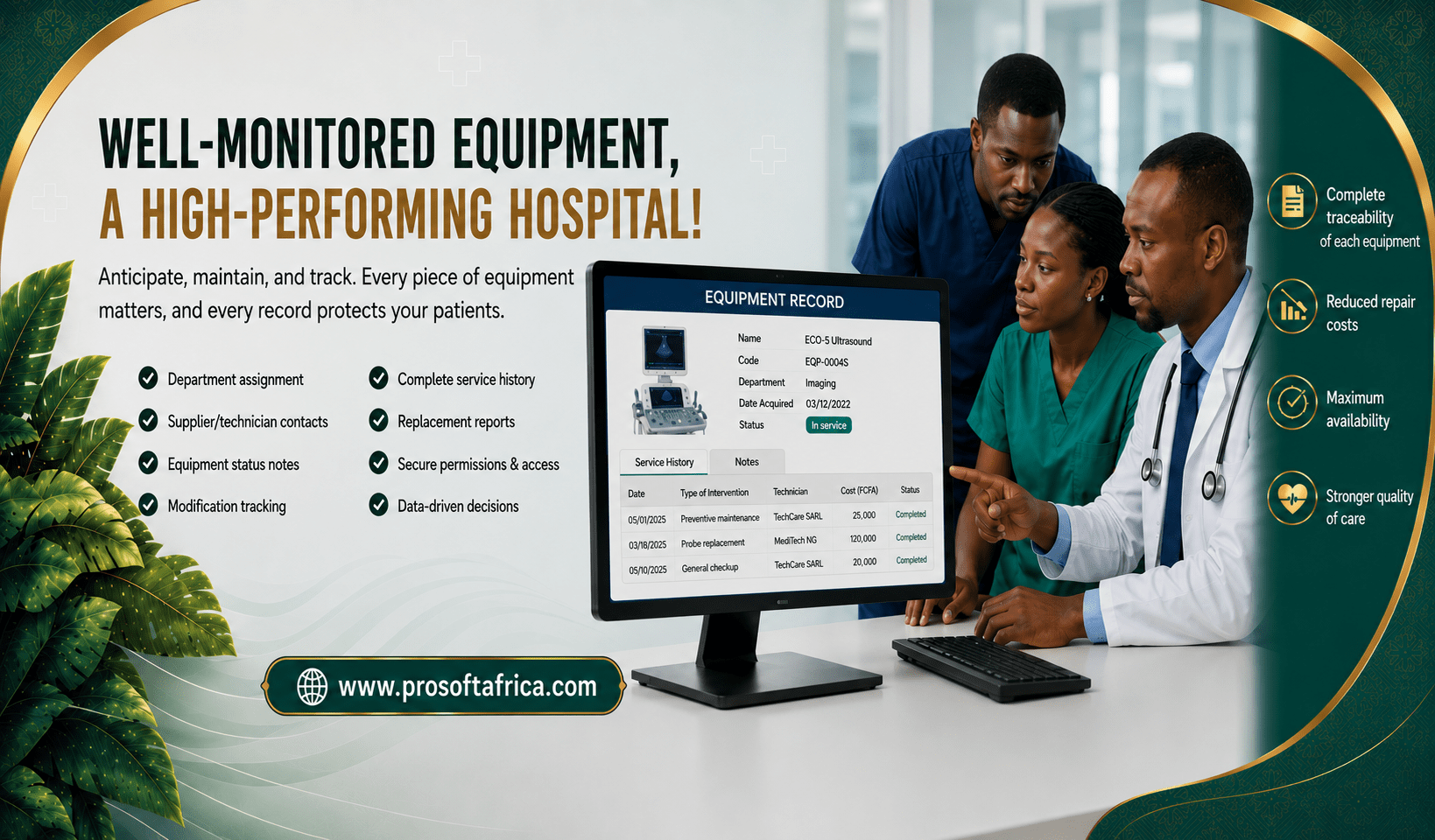 Hospital Asset and Equipment Maintenance Tracking Software 2