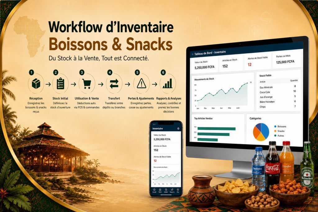 Logiciel de gestion du stock boissons et snacks pour restaurants et cafétérias2