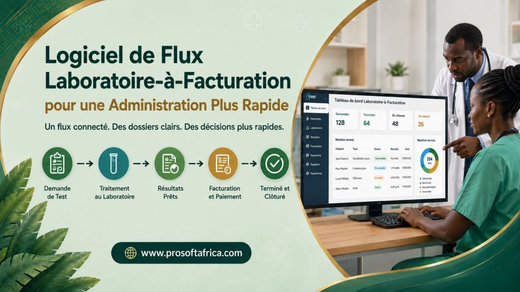 Logiciel de workflow laboratoire-facturation pour une administration clinique plus rapide