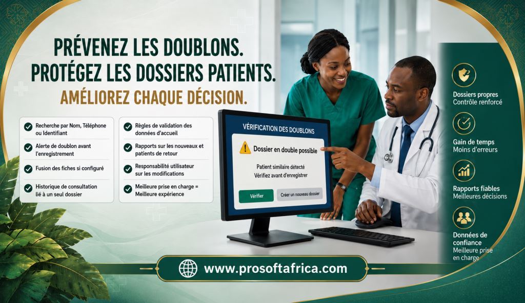 Numerotation des dossiers patients et prevention des doublons dans un logiciel hospitalier 2