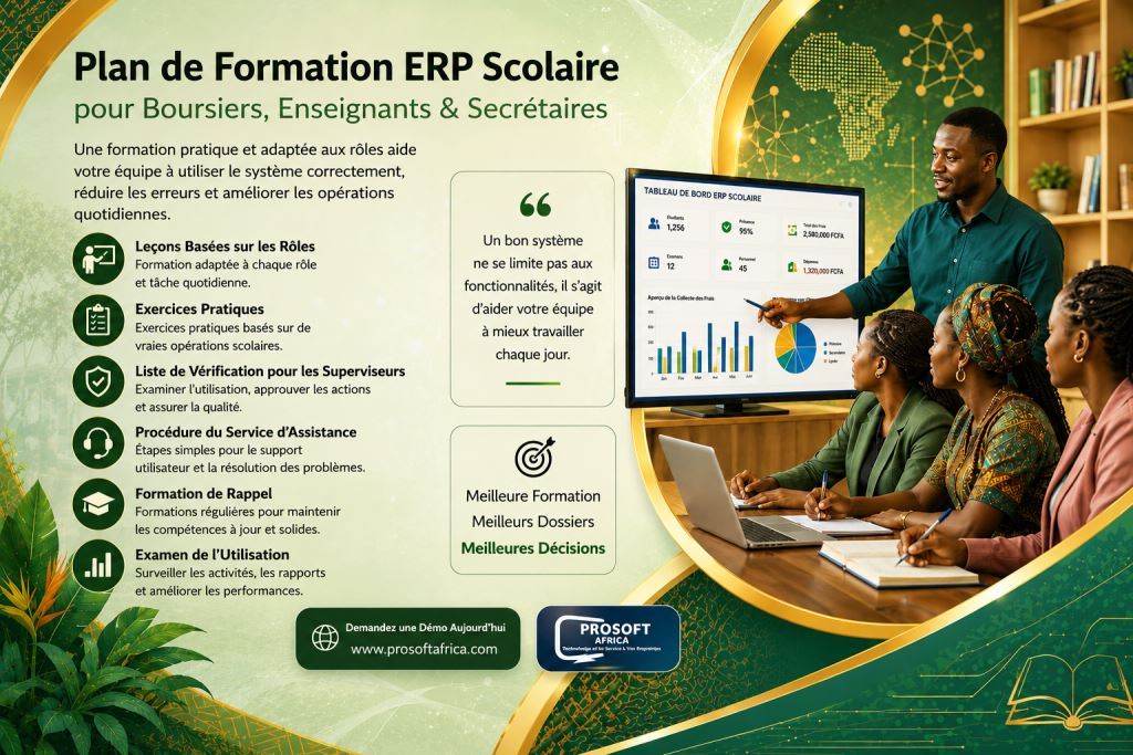 formation ERP scolaire Cameroun avec le logiciel Prosoft Africa au Cameroun et en Afrique2